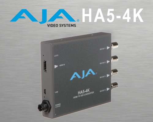 Aja HA5-4K